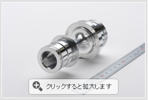 材料：A2017　背面加工機で裏表同時加工